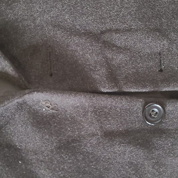 VTG CHOCOLATE BROWN CASHMERE WOVEN IN ITALY SPORT COAT BLAZER - Picture 6 of 11